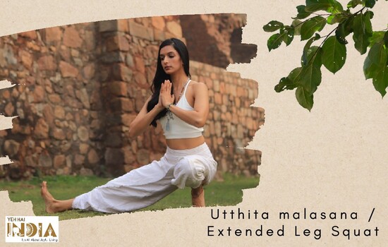 Extended Leg Squat (Utthita Malasana)