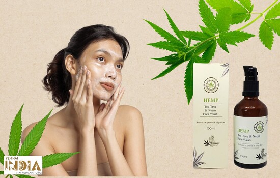 how to use Ananta Hemp Works’ Hemp Face Wash With Tea Tree & Neem