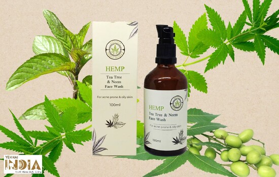 Ananta Hemp Works’ Hemp Face Wash With Tea Tree & Neem package