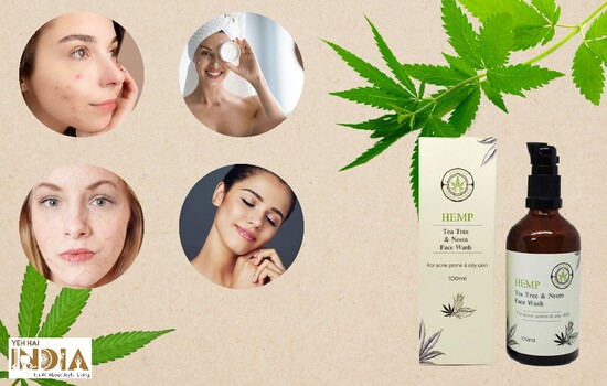 Ananta Hemp Works’ Hemp Face Wash With Tea Tree & Neem product