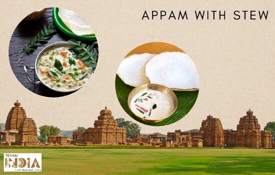 Appam with Stew