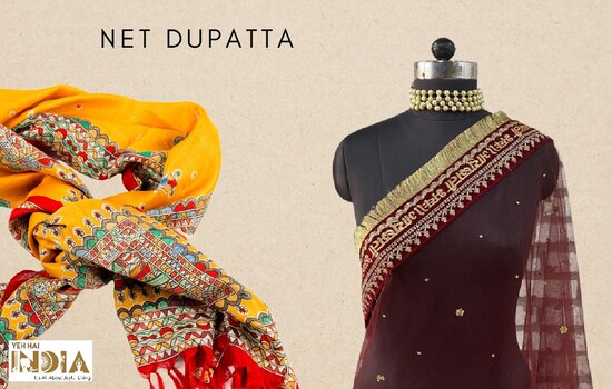 Net Dupatta