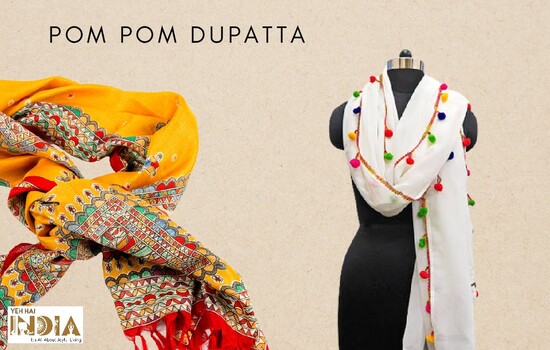 Pom Pom Dupatta