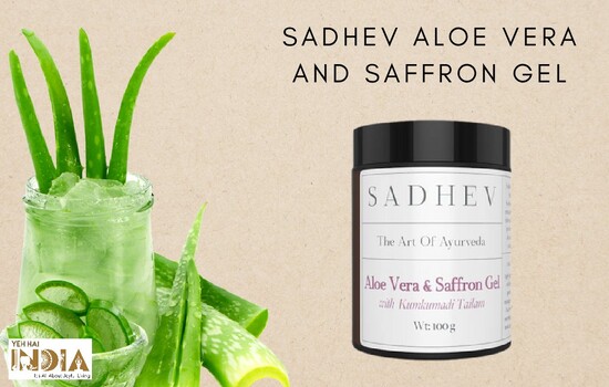 Sadhev Aloe Vera And Saffron Gel