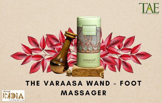 The Varaasa Wand - Foot Massager Powerful & Effective Reduce Routine  Pain,Stress