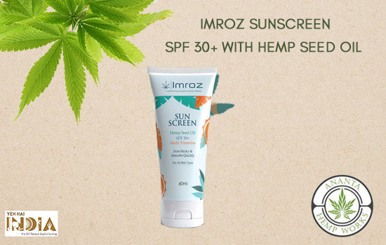 Sunscreen SPF 30+ with Hemp Seed Oil