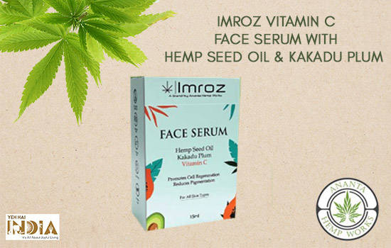 Vitamin C Face Serum with Hemp Seed Oil & Kakadu Plum