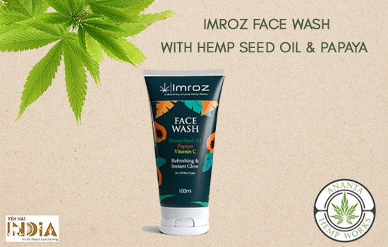 Face Wash with Hemp Seed Oil & Papaya