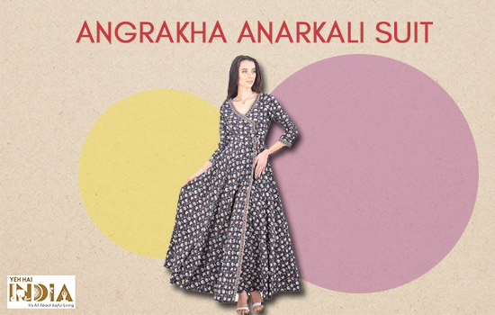 Angrakha Anarkali Suit