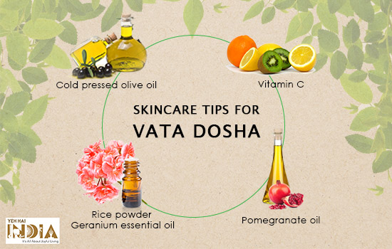 Skincare Tips For Dry Skin Or Vata Dosha