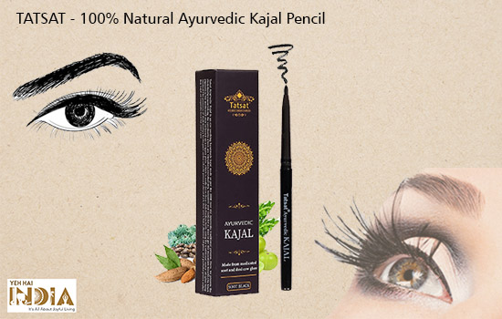 TATSAT - 100% Natural Ayurvedic Kajal Pencil