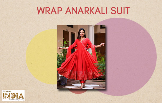 Wrap Anarkali Suit