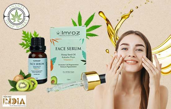 How to use Imroz Vitamin C Face Serum from Ananta Hemp Works 