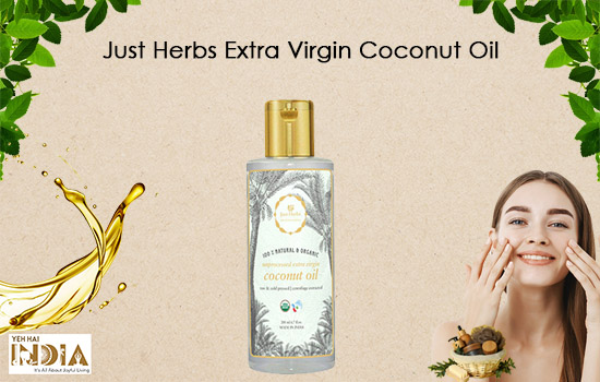 Just Herbs Extra Virgin Coconut Face Oil
