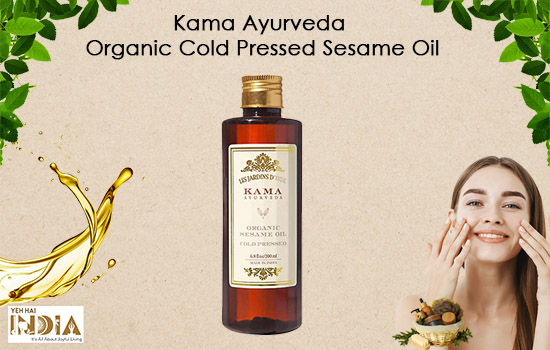 Kama Ayurveda Organic Cold Pressed Sesame Ayurvedic Face Oil