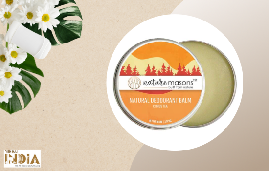 Citrus Tea Deodorant Balm by Nature Masons