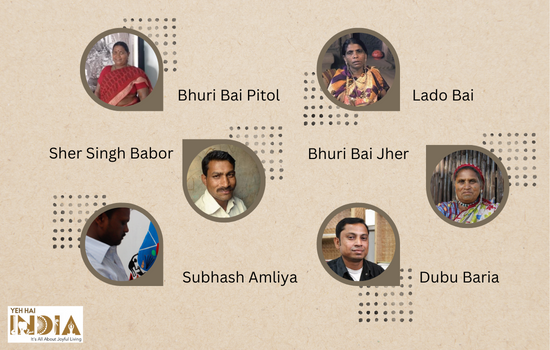 Some Famous Bhil Artists