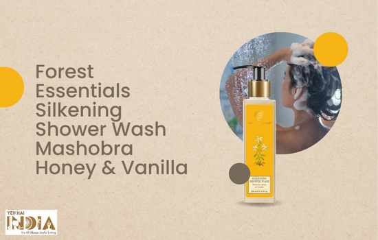 Forest Essentials Silkening Shower Wash with Mashobra Honey & Vanilla