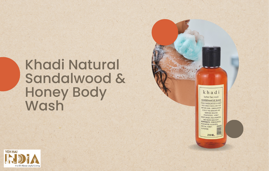 Khadi Natural Sandalwood & Honey Body Wash