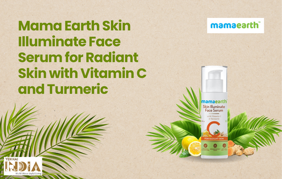 Mama Earth Skin Illuminate Face Serum for Radiant Skin with Vitamin C and Turmeric