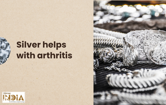 Silver helps with arthritis
