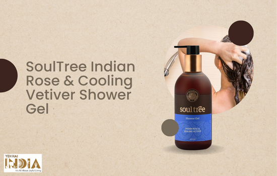 SoulTree Indian Rose & Cooling Vetiver Shower Gel