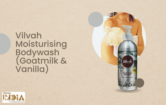 Vilvah Moisturising Bodywash (Goatmilk & Vanilla)