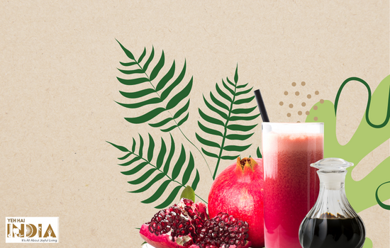 Pomegranate Juice + Black vinegar