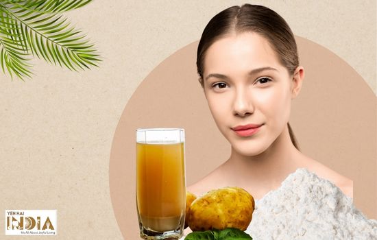 Potato Juice and Fuller's Earth Anti-Acne Face Mask