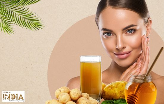 Potato Juice and Honey Anti- Ageing Face Cleanser