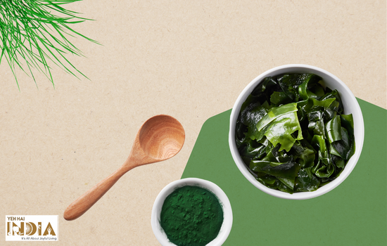 Spirulina Helps Prevents premature greying of hair