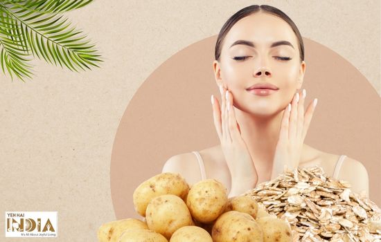 Raw Potato and Oats Skin Clarifying Facial Scrub