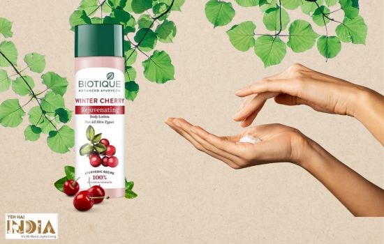 Biotique Winter Cherry Rejuvenating Body Lotion