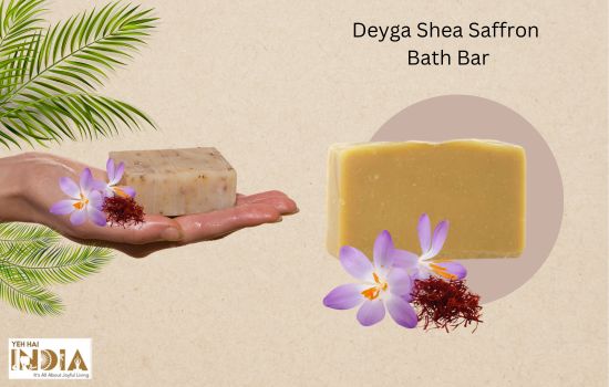 Deyga Shea Saffron Bath Bar