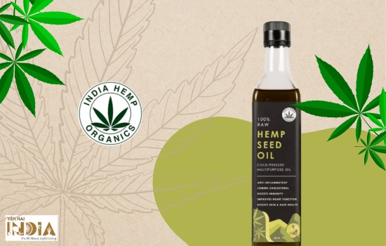 India Hemp Organics Hemp Seed Oil