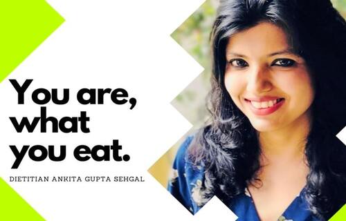 Dietitian Ankita Gupta Sehgal - Best Dietician Nutritionist in Delhi NCR