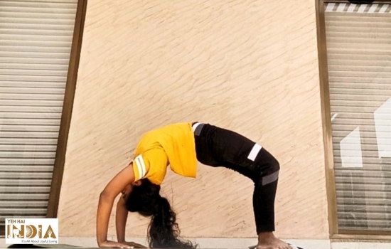 Chakrasana Demonstrated by Ms Pooja Chavan