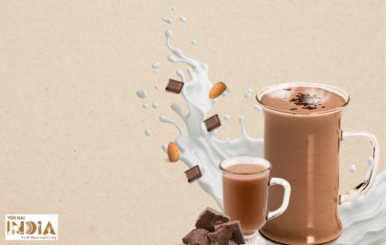 Badam Milk Hot Chocolate