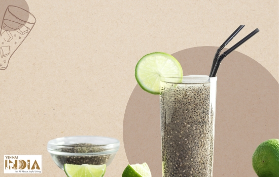 Chia seed drink for digestion