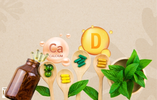Inter-relation of calcium and vitamin D supplements